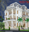 Biệt Thự 3 tầng pháp cổ, biệt thự kiểu pháp, biệt thự tân cổ điển 4 tầng tính cả tum