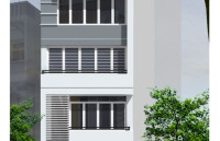 Nhà ở phân chia lô đẹp mặt phố hiện đại -ảnh 2