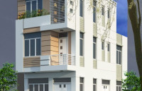 Nhà ở phân chia lô đẹp mặt phố hiện đại -ảnh 3