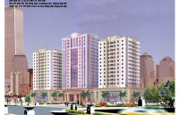 Chung cư cao cấp hiện đại Nhà cao tầng đẹp-Văn phòng cho thuê-Trung tâm thương mại-Ảnh1