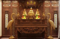 Xem Phong thủy Nhà thờ-Phòng thờ-Bàn thờ