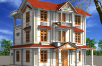 Biệt Thự pháp hiện đại 3 tầng thiết kế nhà ở đẹp-Ảnh1