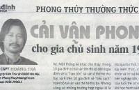 Nam sinh năm 1951 tuổi tân mão Xem phong thủy hướng tốt Xây làm nhà ở hợp