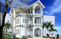 Biệt Thự hiện đại 3 tầng thiết kế nhà ở đẹp - Ảnh2