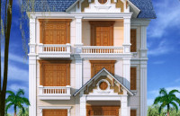 Biệt Thự pháp cổ 3 tầng Thiết kế xem theo phong thủy Ảnh nhà ở 1