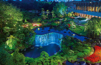 Thác nước nghệ thuật Tiểu cảnh phong thủy đẹp Ảnh 2