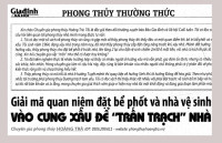 Xem phong thủy Vị trí Bể phốt và nhà vệ sinh (nhà xí)