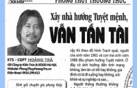 Nam sinh năm 1961-1988 Xem phong thủy Xây làm nhà ở Hướng tốt hợp tuổi