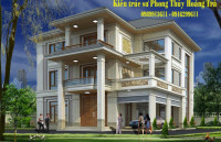 ảnh Biệt thự đẹp Nhà vườn 3 tầng kiểu dinh hiện đại