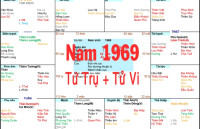 Tứ trụ nam 1969, bát tự nam 1969, xem Tứ Trụ Nam 1969, xem Tử Vi Nam 1969, xem màu sắc hợp nam 1969, Bát tự Nam 1969, Nam sinh năm 1969 tuổi Kỷ Dậu