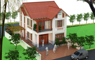 Biệt Thự hiện đại 2 tầng đẹp - Ảnh nhà ở 3
