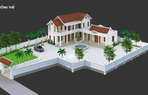 Biệt Thự hiện đại 2 tầng đẹp - Ảnh nhà ở 5
