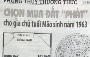 Nam sinh năm 1963 tuổi quý mão Xem phong thủy hướng hợp Xây làm nhà ở tốt