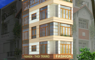 Nhà ở mặt phố đẹp thiết kế kiểu pháp cổ chia lô ảnh 5 tầng