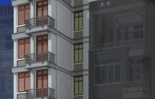 Nhà ở phân chia lô pháp hiện đại mặt phố đẹp -ảnh 2