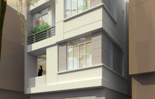 Nhà ở mặt phố chia phân lô thiết kế hiện đại đẹp ảnh 3 tầng