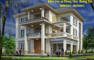 ảnh Biệt thự đẹp Nhà vườn 3 tầng kiểu dinh hiện đại