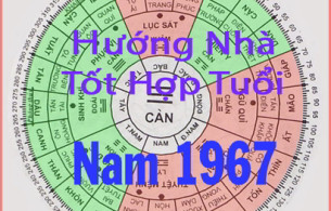 Hướng nhà nam sinh năm 1967 tuổi Đinh Mùi hướng nào tốt hợp phong thủy toàn diện theo các trường phái Loan Đầu- Bát trạch- Huyền không- Khí - Mệnh lý- Dương trạch tam yếu- Tam hợp- 24 sơn hướng…