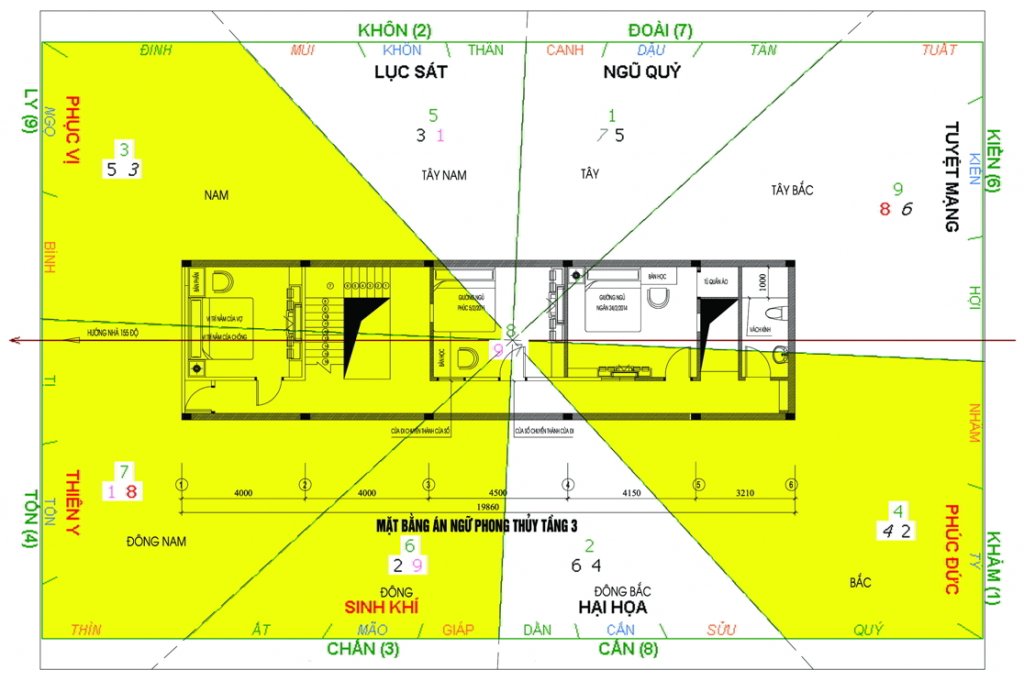 Nhà Phân chia lô mặt phố thiết kế theo phong thủy ở HP Nhà Phân chia lô mặt phố thiết kế theo phong thủy ở HP