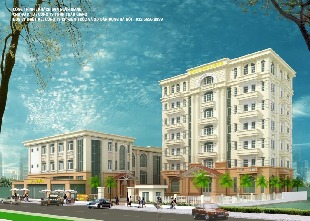 Khách sạn Nhà cao tầng pháp cổ -Văn phòng đẹp cho thuê- thiết kế theo xem phong thủy-Ảnh1