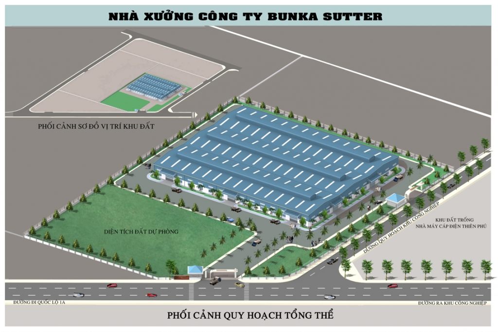 Khu công nghiệp Nhà máy Nhà điều hành thiết kế theo xem phong thủy- ảnh3