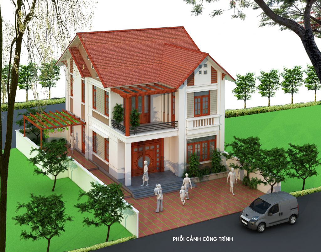 Biệt Thự hiện đại 2 tầng đẹp - Ảnh nhà ở 3