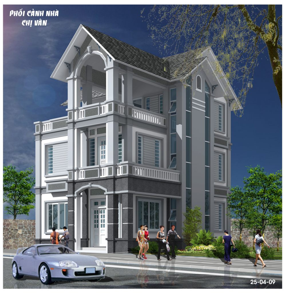 Biệt Thự hiện đại 2 tầng đẹp - Ảnh nhà ở 4