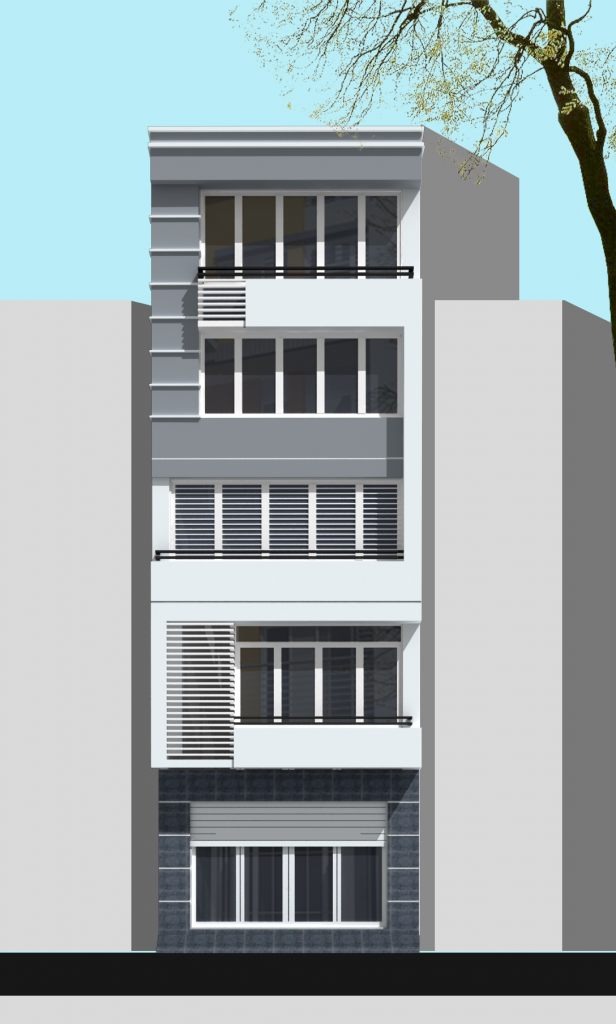 Nhà ở phân chia lô đẹp mặt phố hiện đại - ảnh 7