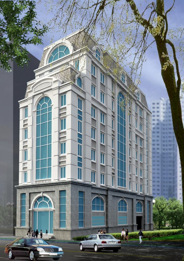 Trụ sở làm việc Kiến trúc pháp cổ - Văn phòng Cơ Quan - Nhà cao tầng đẹp - Nhà làm việc-Ảnh2