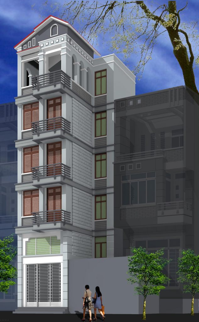 Nhà ở phân chia lô pháp hiện đại mặt phố đẹp -ảnh 2