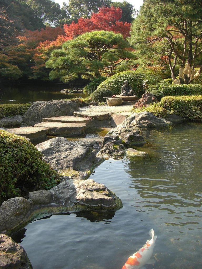 Hồ cá cảnh đẹp Sân vườn nghệ thuật Ảnh 5