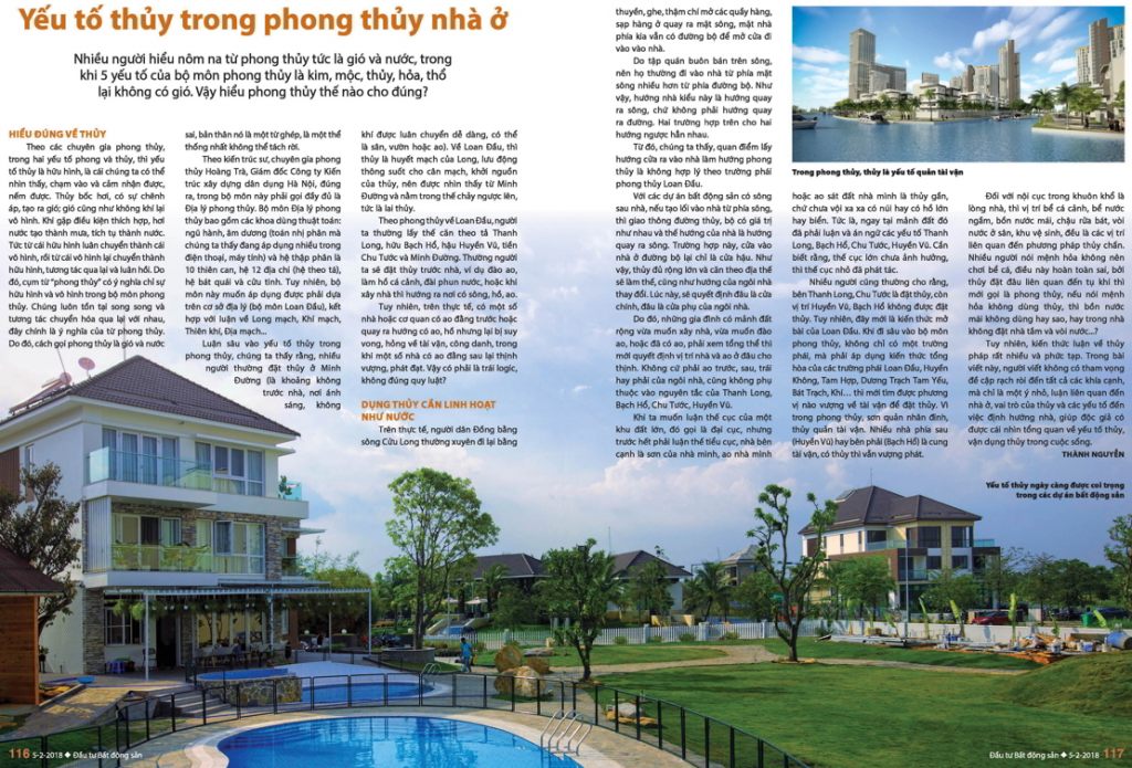 Luận về thủy trong nhà ở và dự án, hiểu đúng về thủy trong phong thủy Luận về thủy trong nhà ở và dự án, hiểu đúng về thủy trong phong thủy