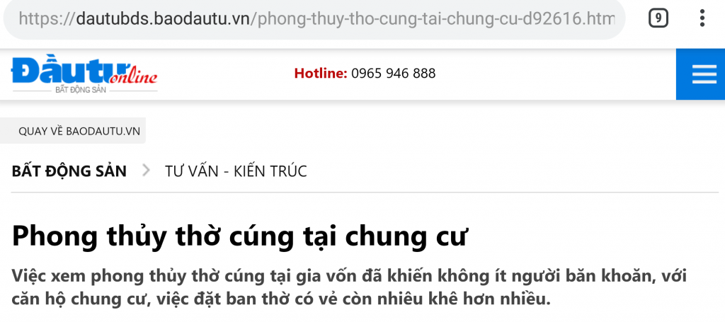 Luận bàn Xem phong thủy Ban thờ ở căn hộ Chung cư Luận bàn Xem phong thủy Ban thờ ở căn hộ Chung cư