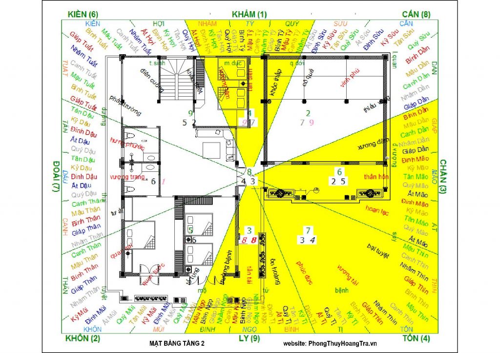 Nhà Thờ kết hợp Nhà ở thiết kế kiến trúc phong thủy