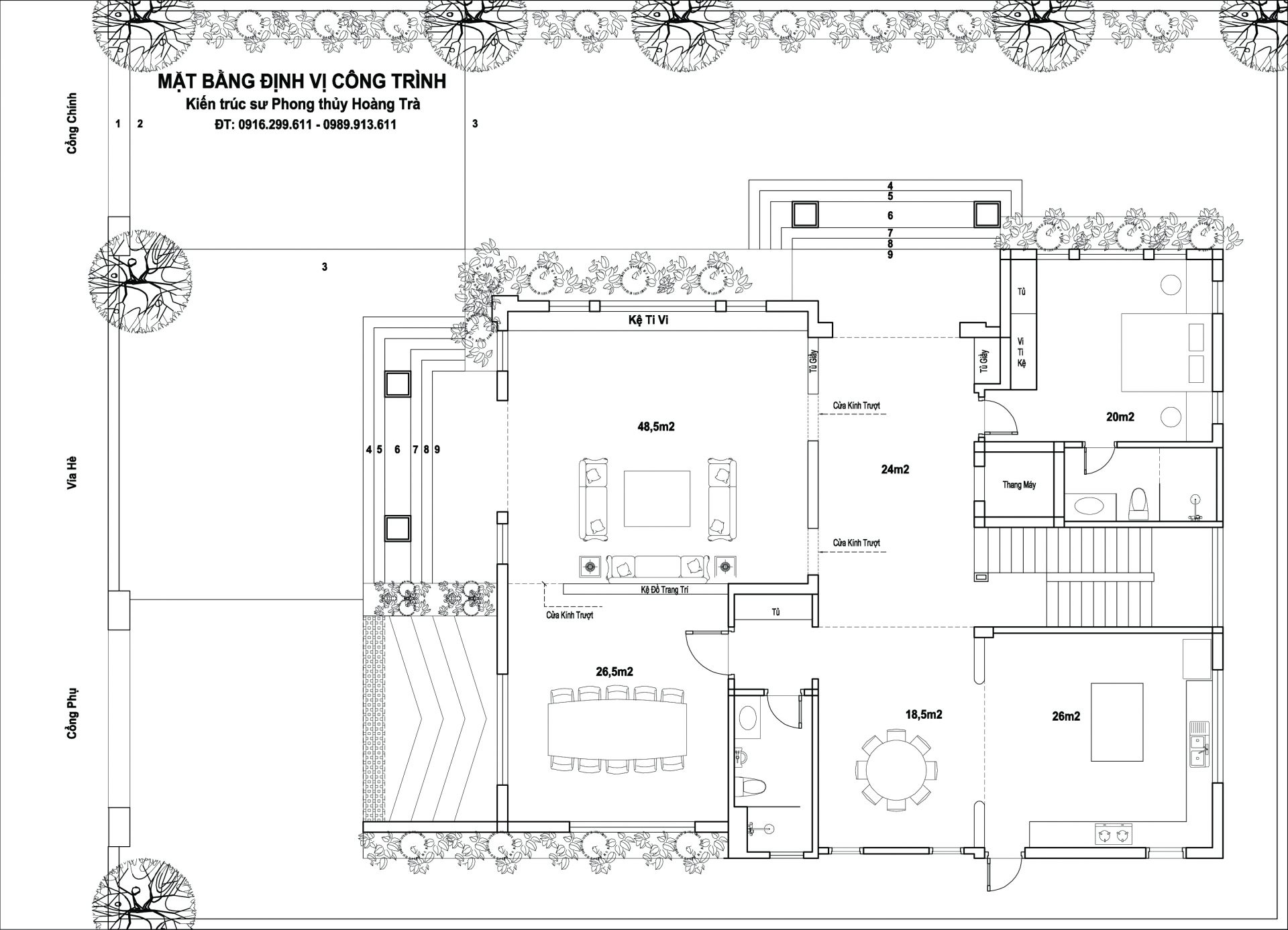 Biệt thự 2 tầng, thiết kế nhà 2 tầng theo phong thủy, nhà ở 2 tầng kiến trúc pháp