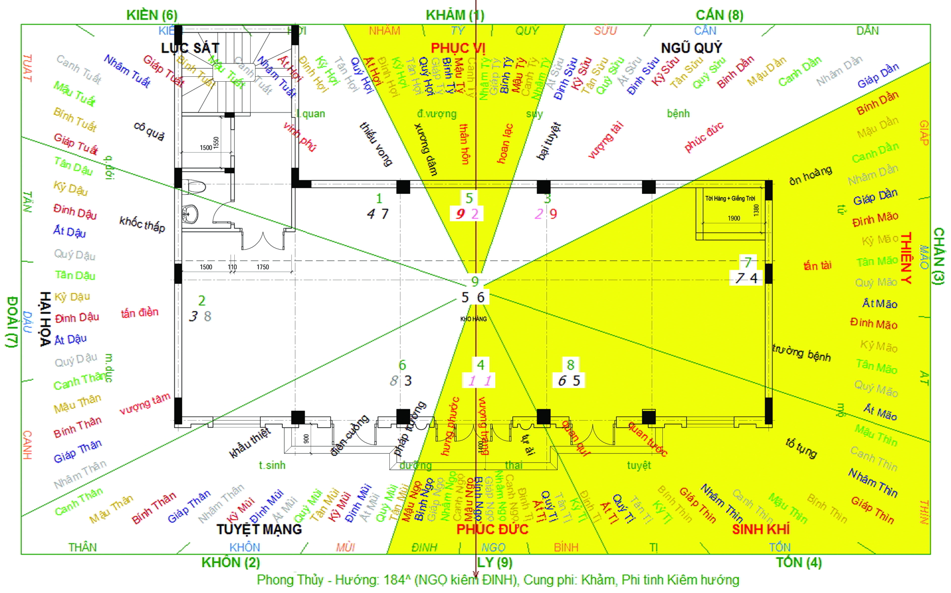phong thủy Mẫu nhà 4 tầng tân cổ điển tầng 2, thầy phong thủy ở sài gòn, thầy phong thủy ở tp hcm