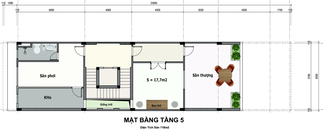 kiến trúc nhà phố hiện đại 6 tầng Mẫu ảnh nhà mặt phố mặt tiền 6m hiện đại