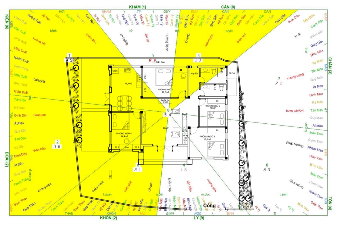 Xem phong thủy Mẫu ảnh nhà ở 1 tầng thiết kế theo kiến trúc tân cổ điển