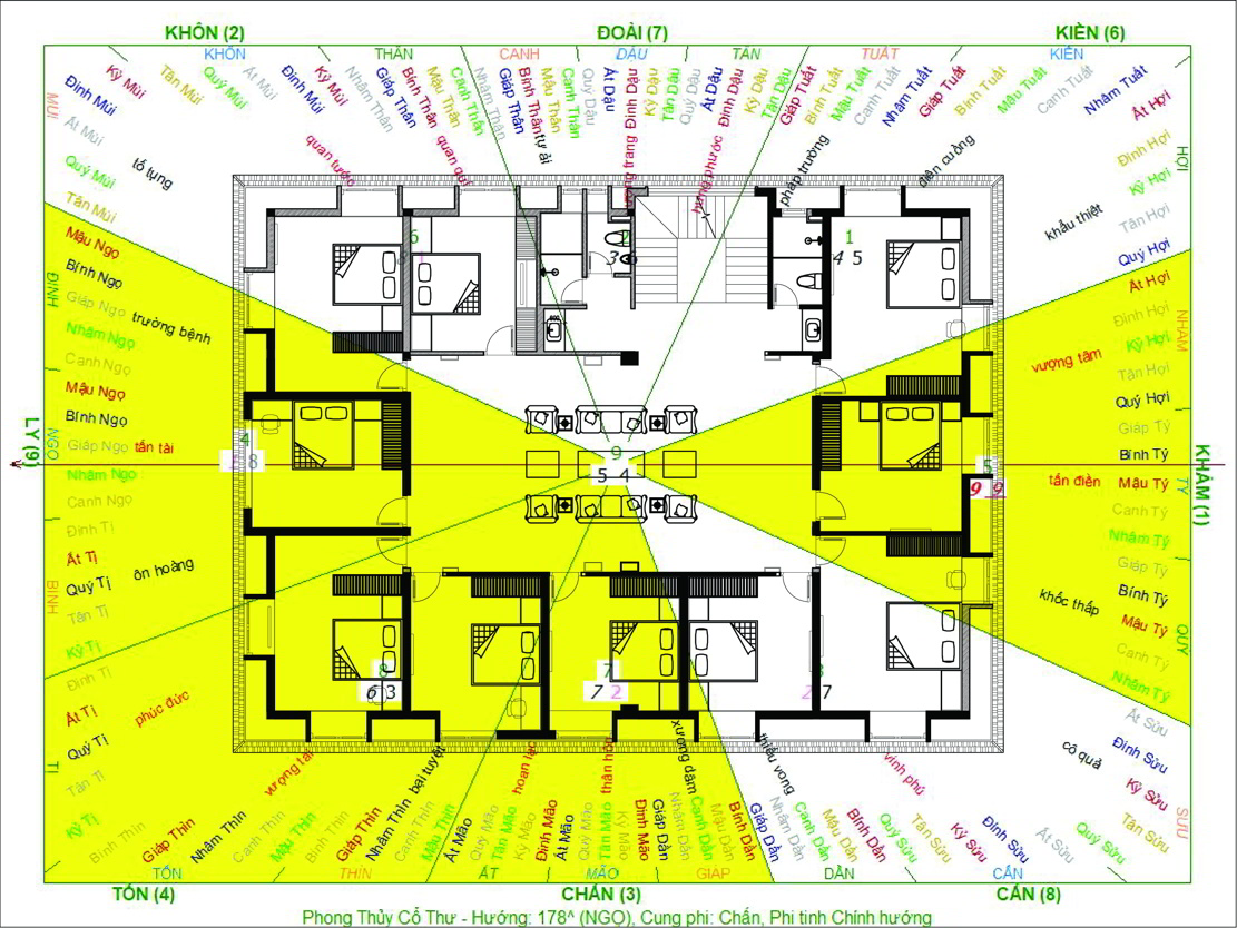 Biệt thự 2 tầng phong cách thiết kế phong thuỷ kiến trúc Dinh thự nhà vườn mẫu ảnh Châu Âu